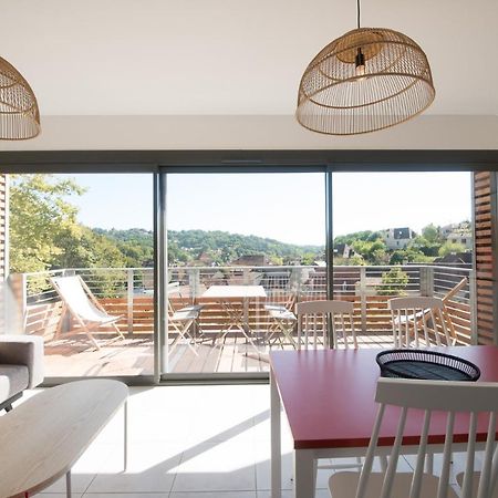 Le Soleil Levant avec balcon et parking privé, 2 adultes et 1 enfant Sarlat Extérieur photo